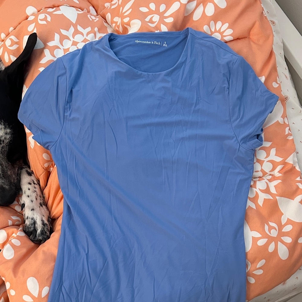 Abercrombie & Fitch Sky Blue Short Sleeve Tee